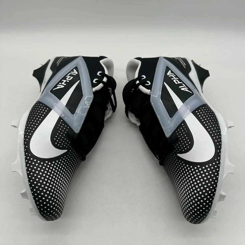 Nike FZ7702-005 Mens‎ Size 13 Alpha Menace Pro 3 Black/White Football Cleats